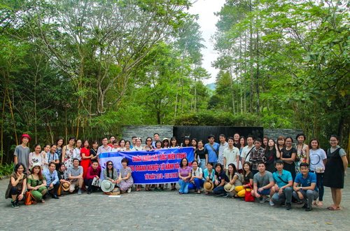 Đoàn khảo sát khu du lịch nghỉ dưỡng Alba Thanh Tân (Thừa Thiên – Huế)